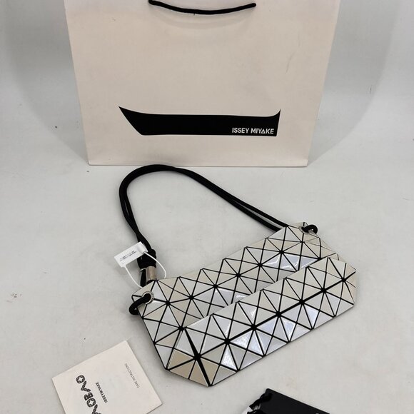 Issey Miyake handbag/tote bag, silver - Picture 2 of 5